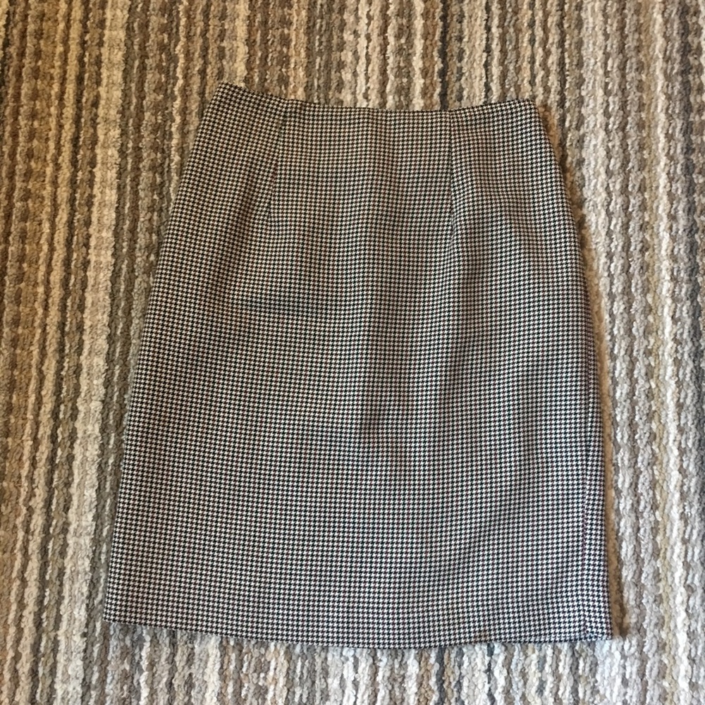 Christy Girl Purple/Black Print Skirt
